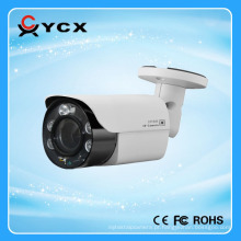 2.0 MP 1080P motorizado lente de foco automático HD TVI IR mini câmera de bala 2,8-8mm matriz LEDs IR